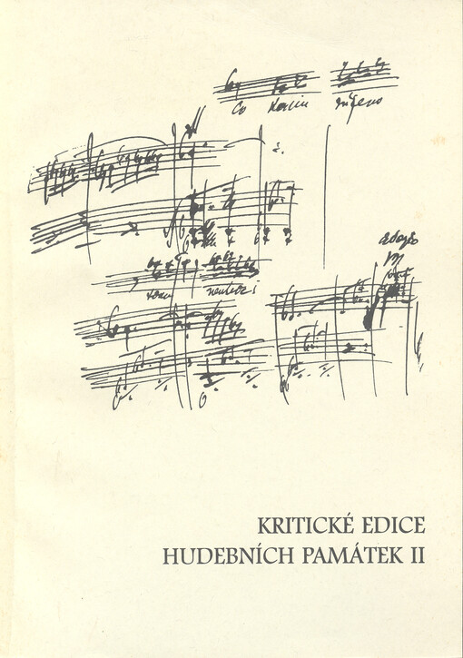Kritické edice hudebních památek II