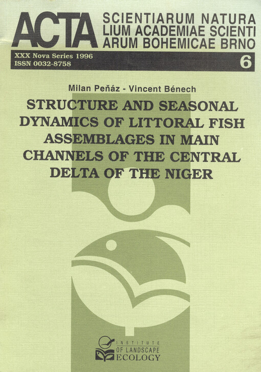 Structure and seasonal dynamics of littoral fish assemblages in main channels of the Central delta of the Niger