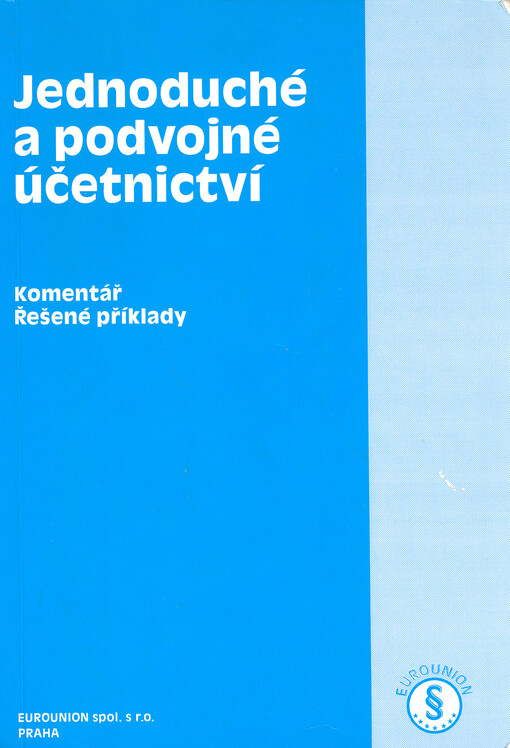 Jednoduché a podvojné účetnictví