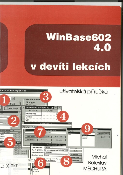 WinBase602 4.0 v devíti lekcích :uživatelská příručka