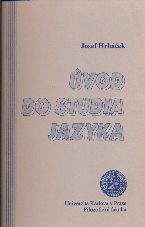Úvod do studia jazyka