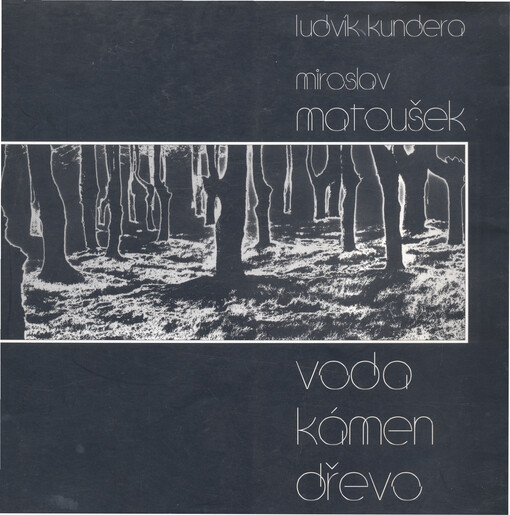 Miroslav Matoušek: voda, kámen, dřevo