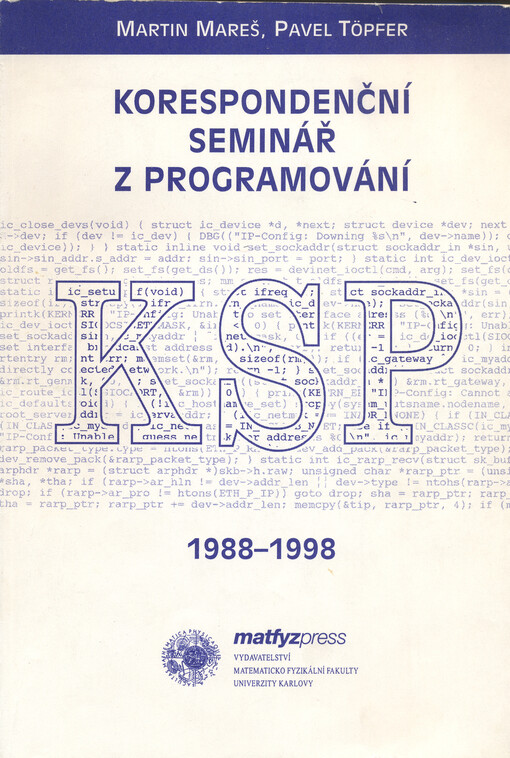 Korespondenční seminář z programování : 1987-1998
