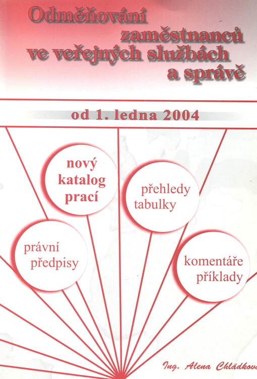 Odměňování zaměstnanců ve veřejných službách a správě od 1.1.2004