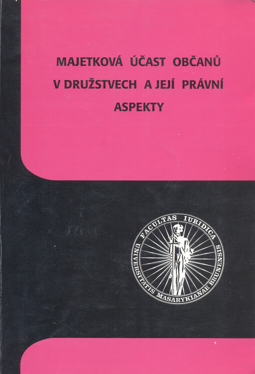 Majetková účast občanů v družstvech a její právní aspekty