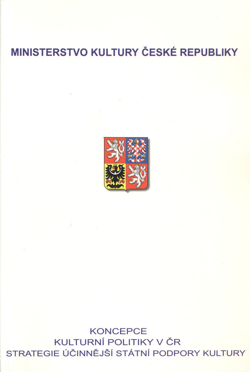 Strategie účinnější státní podpory kultury