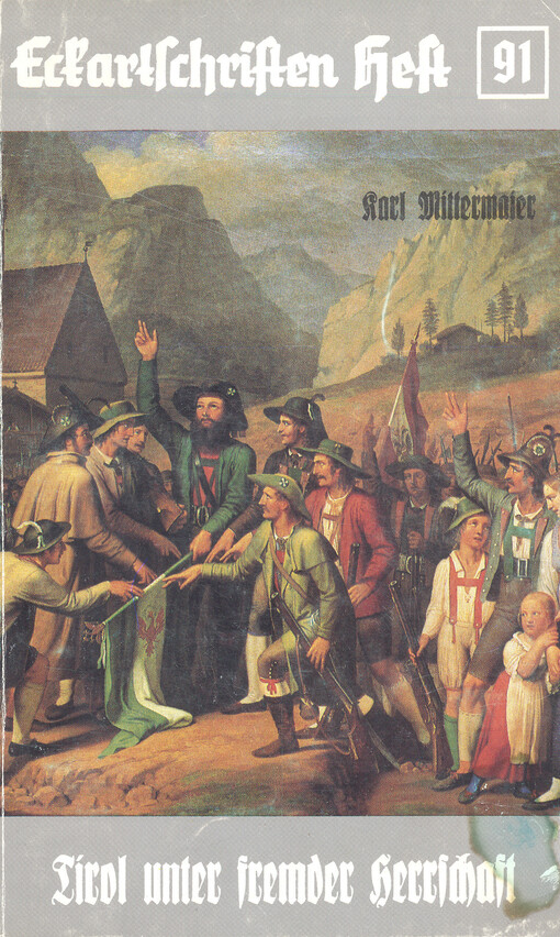 Tirol unter fremder Herrschaft (1806-1814)