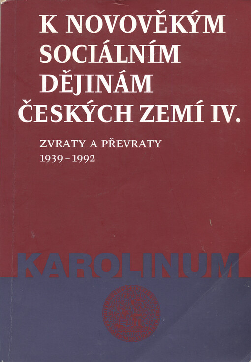 K novověkým sociálním dějinám českých zemí