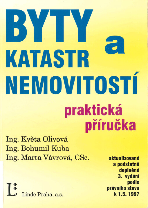 Byty a katastr nemovitostí