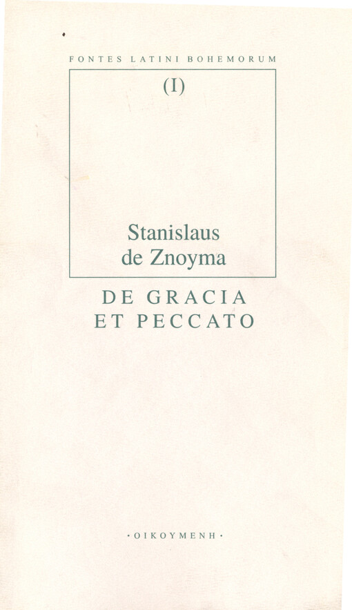 De gracia et peccato