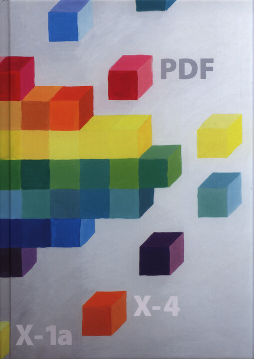 PDF/X-1a, PDF/X-4