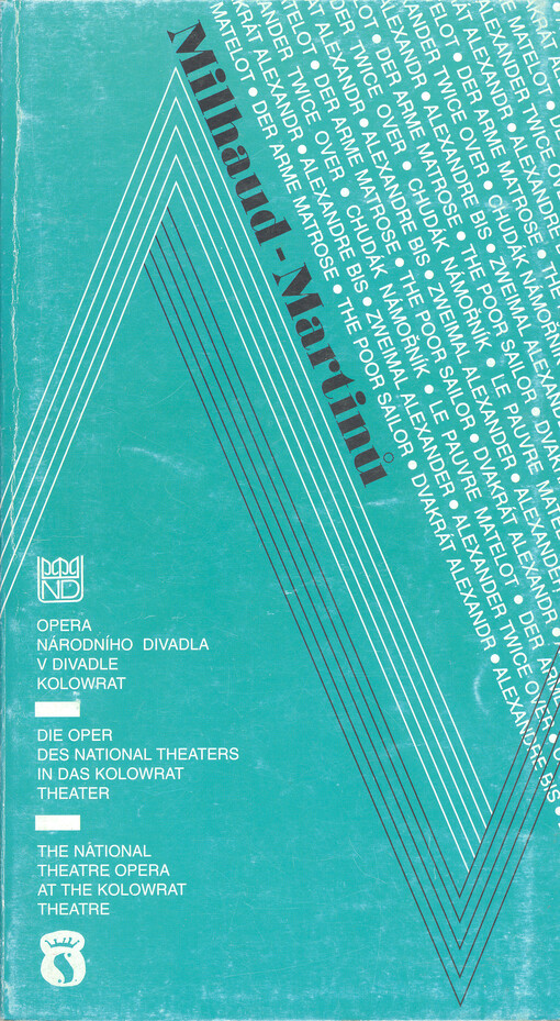 Darius Milhaud, Chudák námořník: Bohuslav Martinů, Dvakrát Alexandr