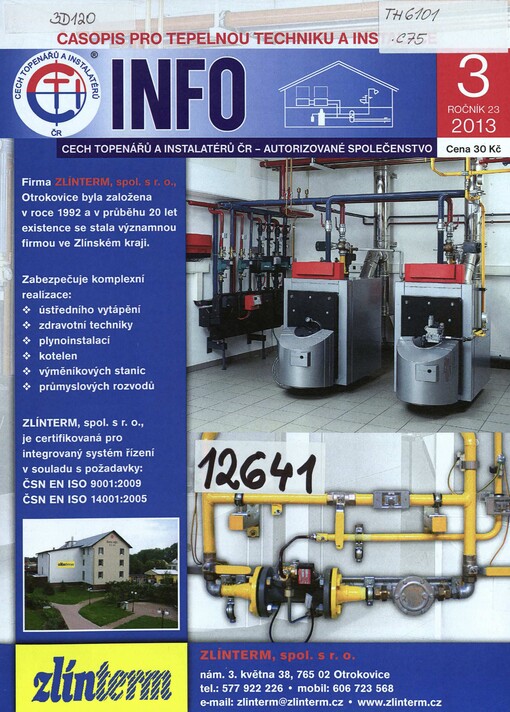 CTI Info : časopis pro tepelnou techniku a instalace
