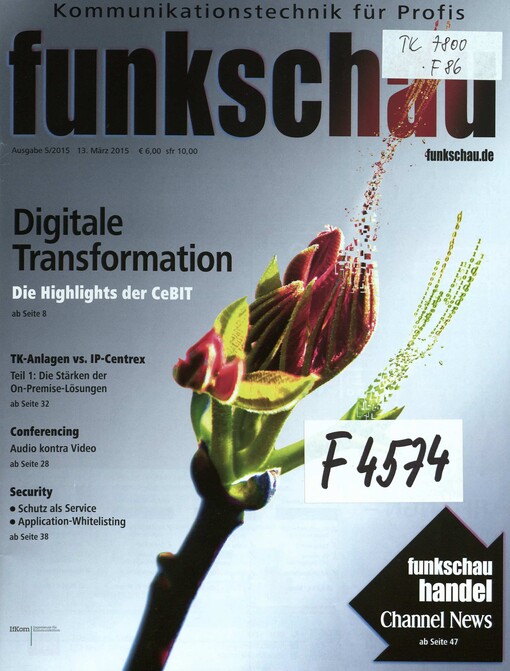 Funkschau : Kommunikationstechnik für Profis