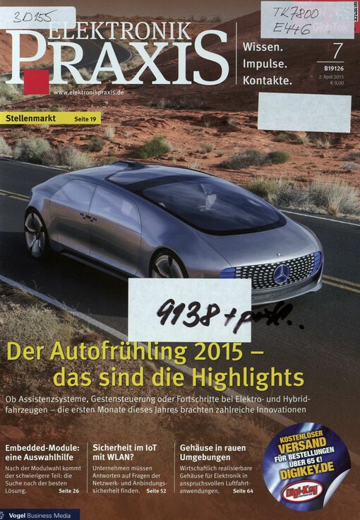 Elektronikpraxis : Wissen, Impulse, Kontakte