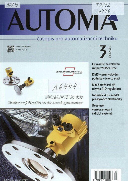 Automa : odborný časopis pro automatizační techniku
