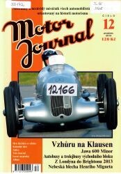 Motor Journal : nestranný a nezávislý měsíčník všech automobilistů a motocyklistů