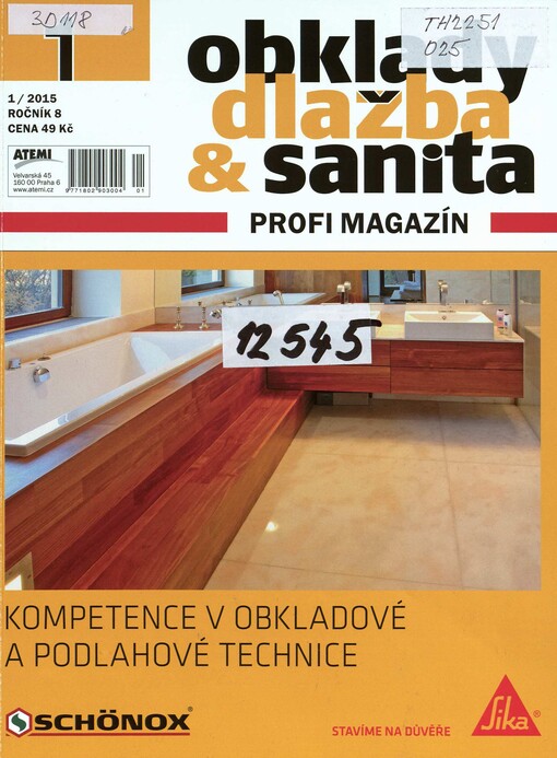 Obklady, dlažba & sanita : profi magazín