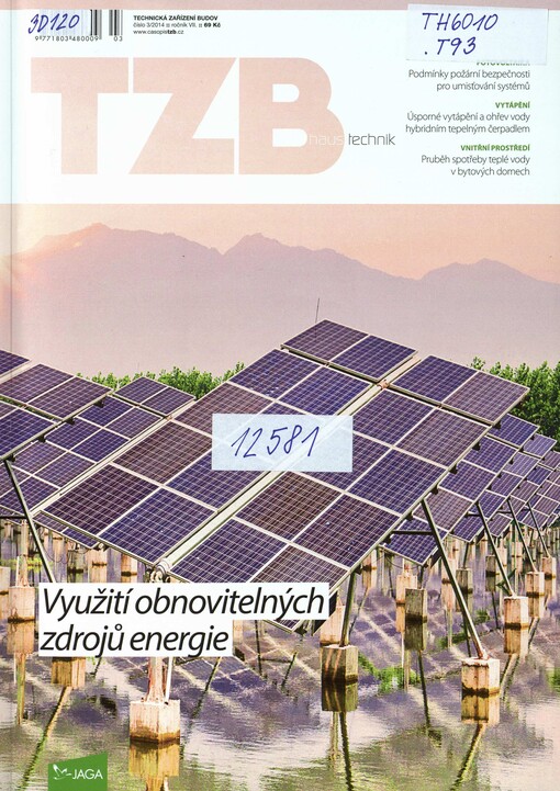 TZB Haustechnik : technická zařízení budov : odborný recenzovaný časopis z oblasti TZB a techniky prostředí
