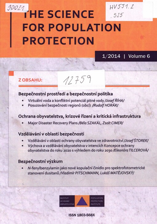 The science for population protection