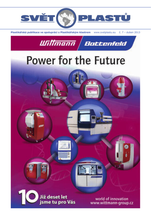 Svět plastů : plastikářská publikace ve spolupráci s Plastikářským klastrem