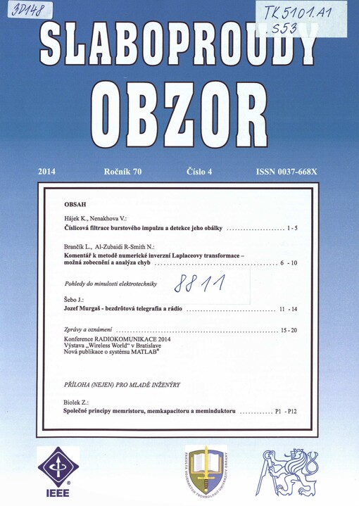 Slaboproudý obzor = Electronic Horizont