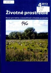 Životné prostredie : revue pre teóriu a tvorbu životného prostredia