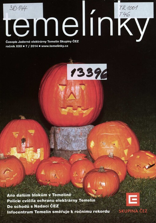 Temelínky : časopis Jaderné elektrárny Temelín ze Skupiny ČEZ