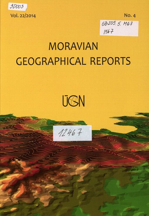 Moravian Geographical Reports