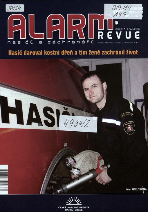 Alarm revue hasičů a záchranářů