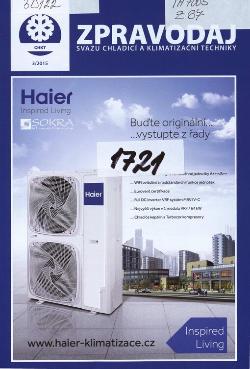 Zpravodaj Svazu chladicí a klimatizační techniky