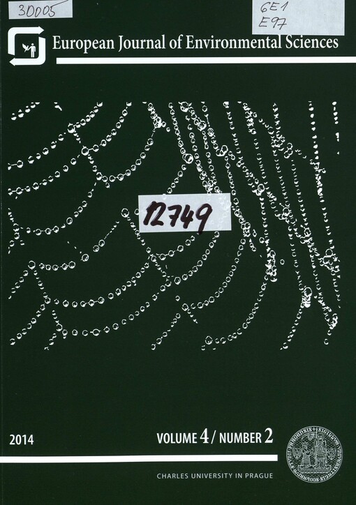 European journal of environmental sciences