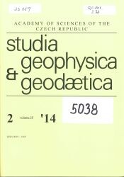 Studia geophysica et geodaetica : a journal of geophysics, meteorology and climatology, geodesy