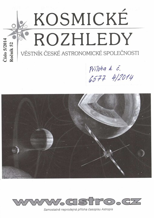 Kosmické rozhledy : neperiodický věstník Československé astronomické společnosti při ČSAV