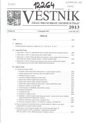 Věstník Úřadu pro ochranu osobních údajů