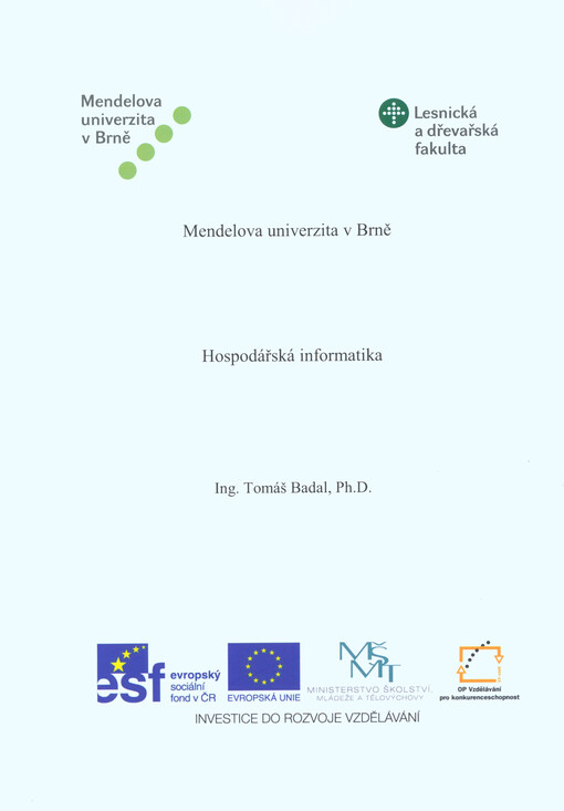 Hospodářská informatika