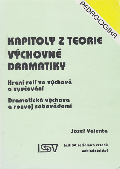 Kapitoly z teorie výchovné dramatiky