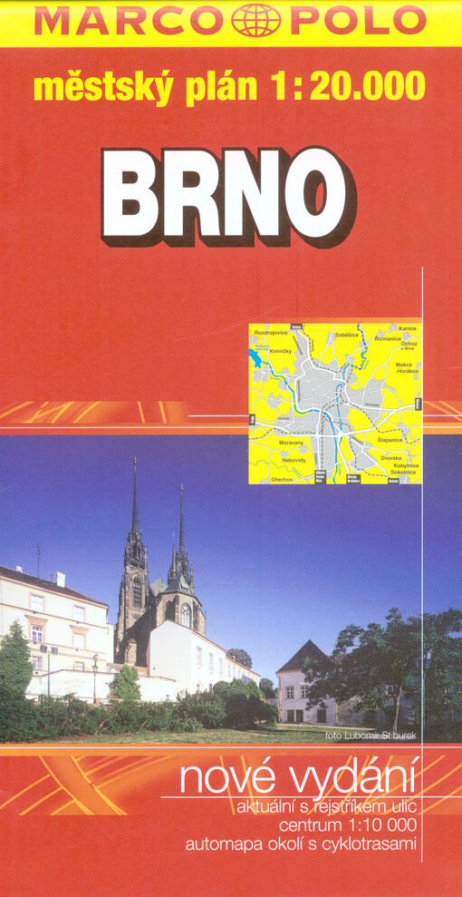 Brnoplán města 1:20 000 ; Brno a okolí