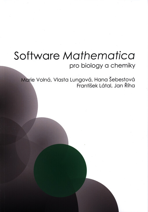 Software Mathematica pro biology a chemiky