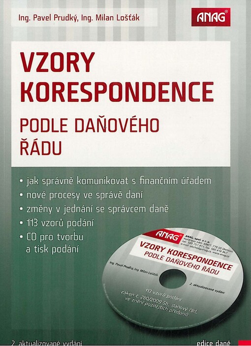 Vzory korespondence podle daňového řádu