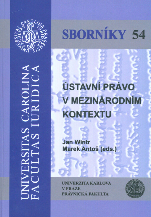 Ústavní právo v mezinárodním kontextu