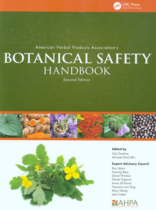 American Herbal Products Association’s botanical safety handbook