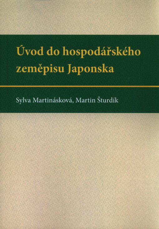 Úvod do hospodářského zeměpisu Japonska