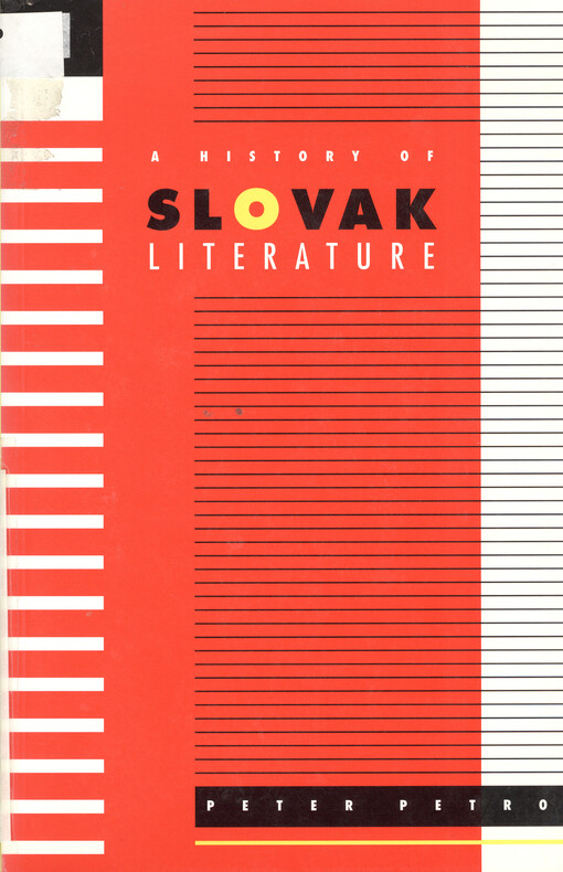 A history of Slovak literature