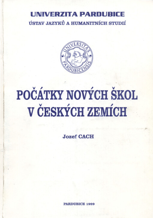 Počátky nových škol v českých zemích