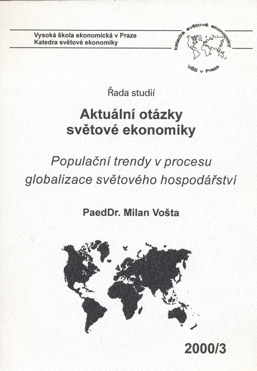 Populační trendy v procesu globalizace světového hospodářství