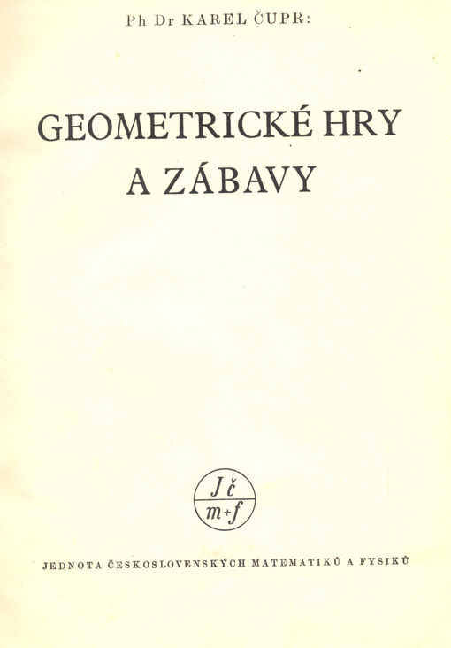 Geometrické hry a zábavy