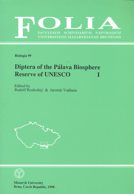 Diptera of the Pálava Biosphere Reserve of UNESCO, sv. 1