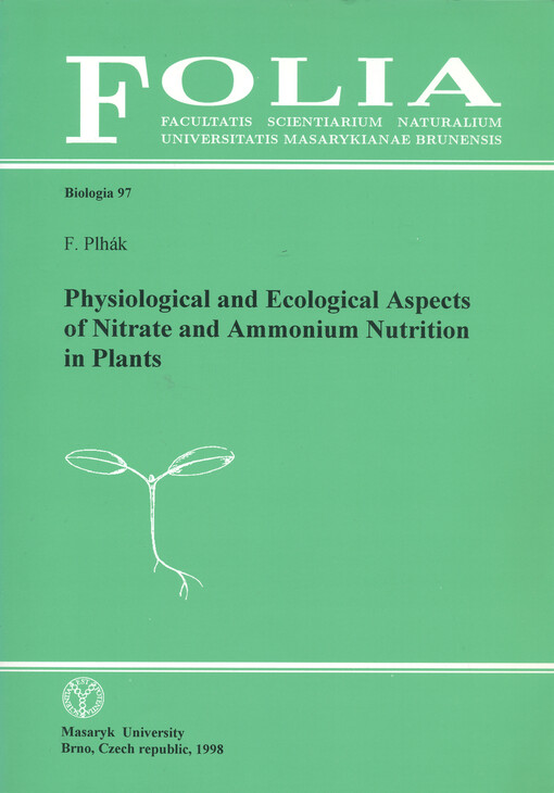 Physiological and ecological aspects of nitrate and ammonium nutrition in plants