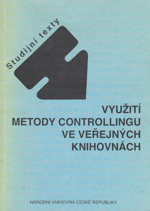 Využití metody controllingu ve veřejných knihovnách: příručka efektivního řízení